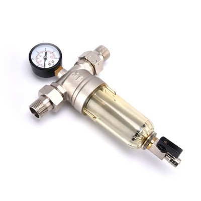 H5011 Series Brass Filter Valve With Manometer