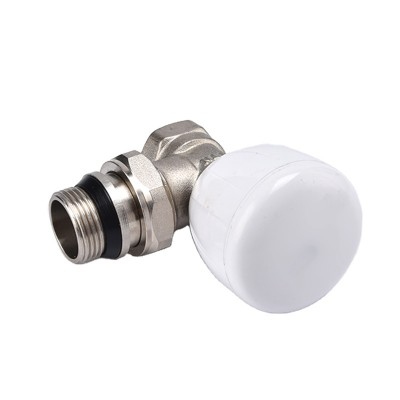 H6012 Series Central Heating Manual Copper Radiator Ball Valve Head,Air Vent Cover